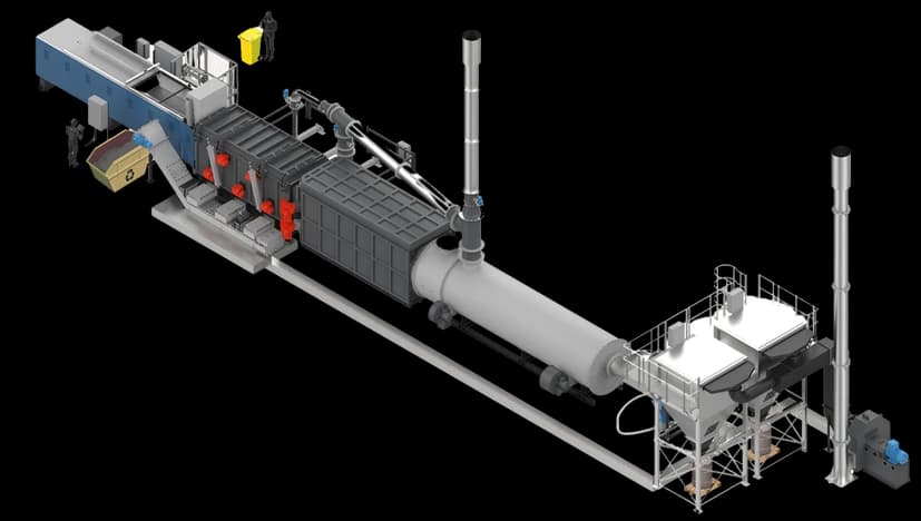 i8-1000 High-Capacity Incinerator Line