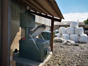 Inciner8 incinerator deployed on a farm